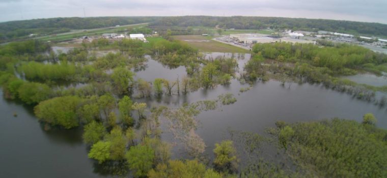 Nahant Marsh provides buffer against riverine flooding.